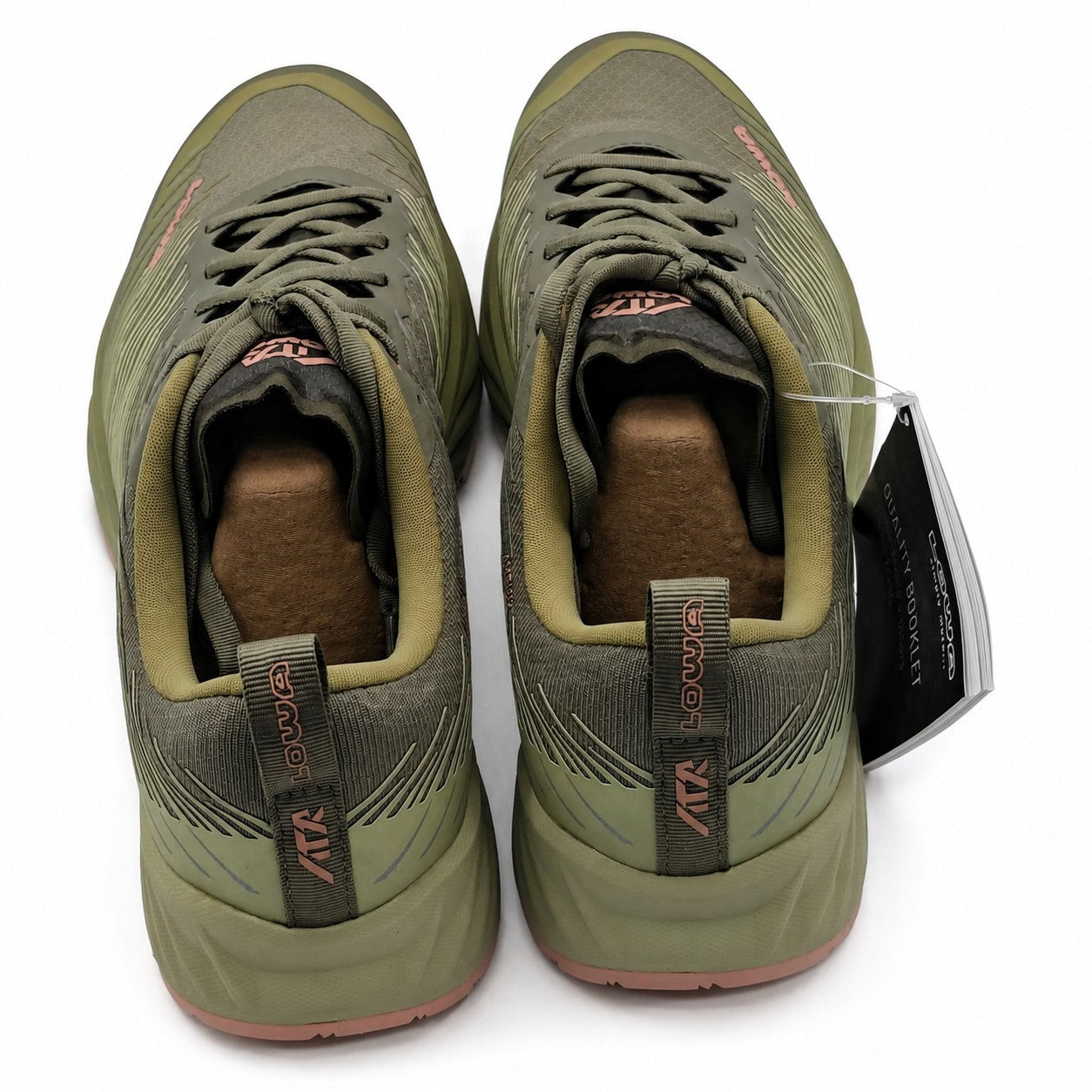 LOWA Amplux Ws Women's Trail Running Shoes Avocado Rose US 10 EU 42.5 320695