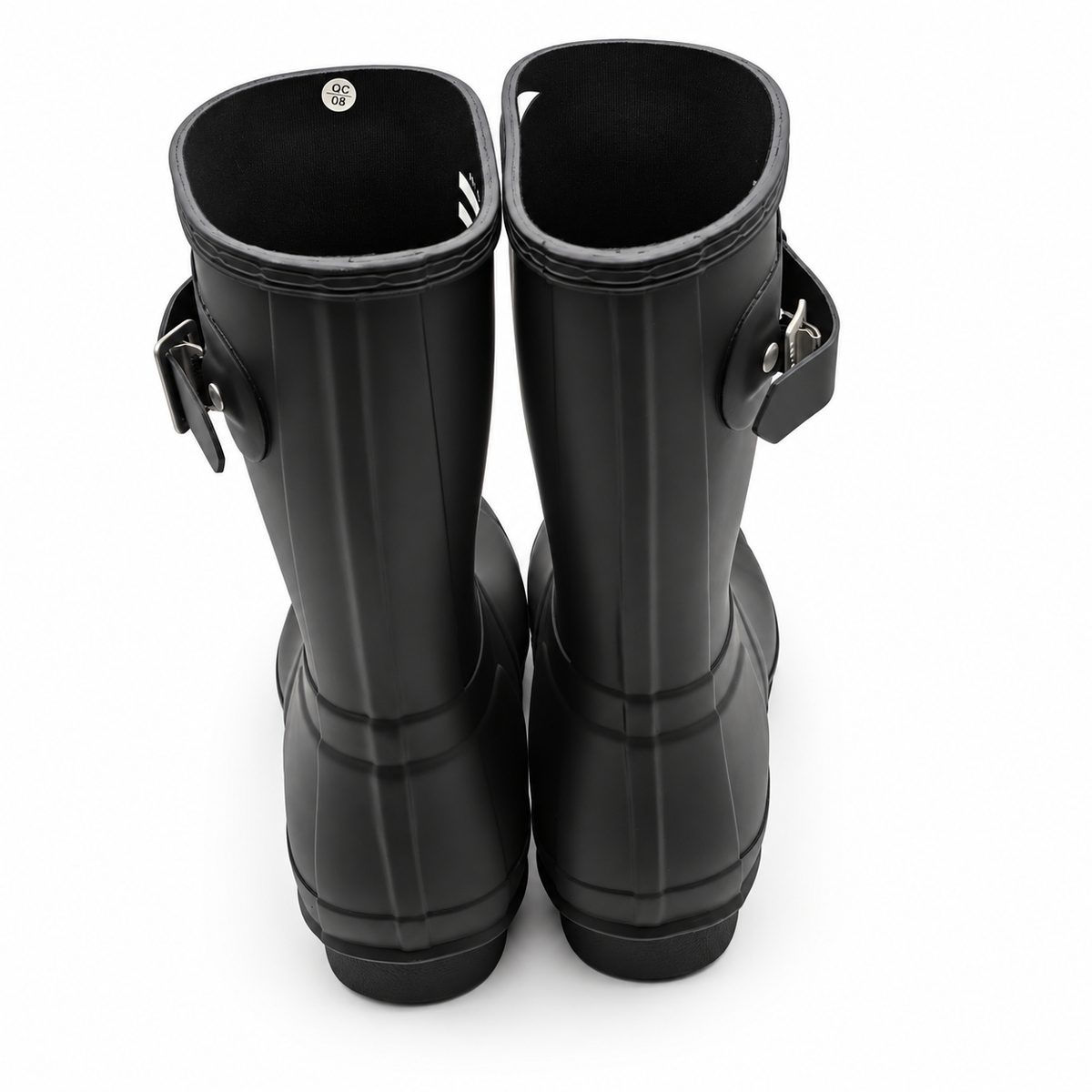 Hunter Original Short-O Rain Boots Womens 10 Black Waterproof HWS1000RMA-O Matte