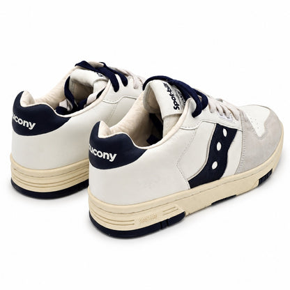 Saucony Spot-Bilt Sonic Low Men's 11 Women's 12.5 Leather Retro Sneakers Beige