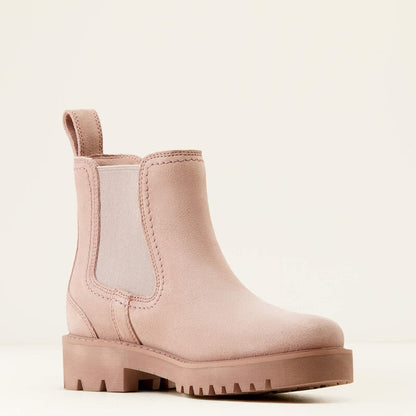 Ariat(R) Wexford Lug Chelsea Boots Dusty Rose Waterproof Women's Pick Size New