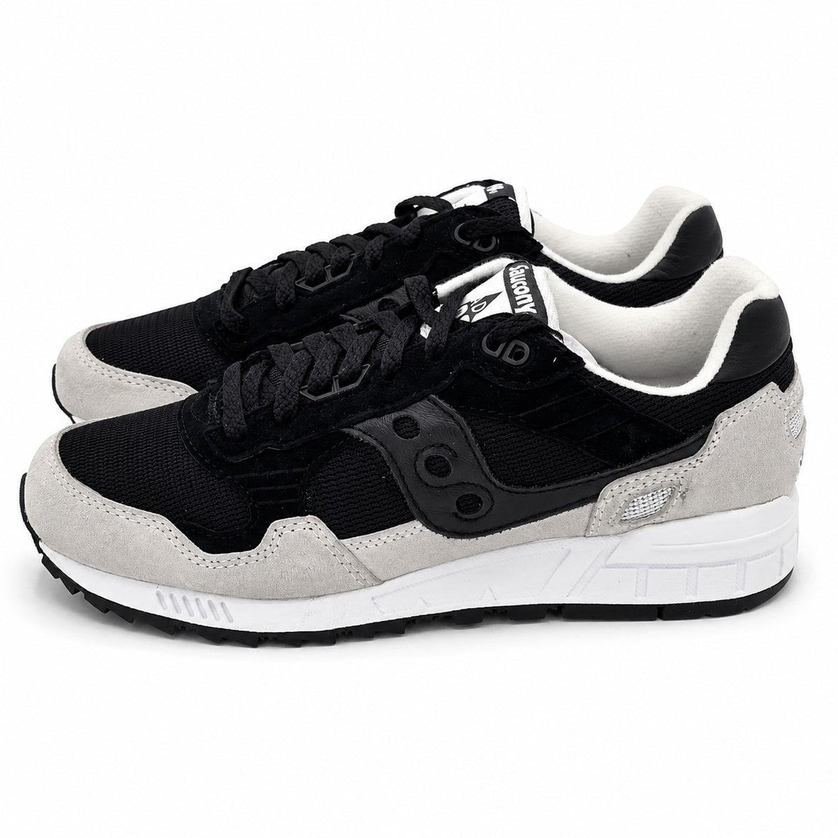Saucony Shadow 5000 Black Grey Sneakers Men's 7.5 Women's 9 S70665-76 Retro