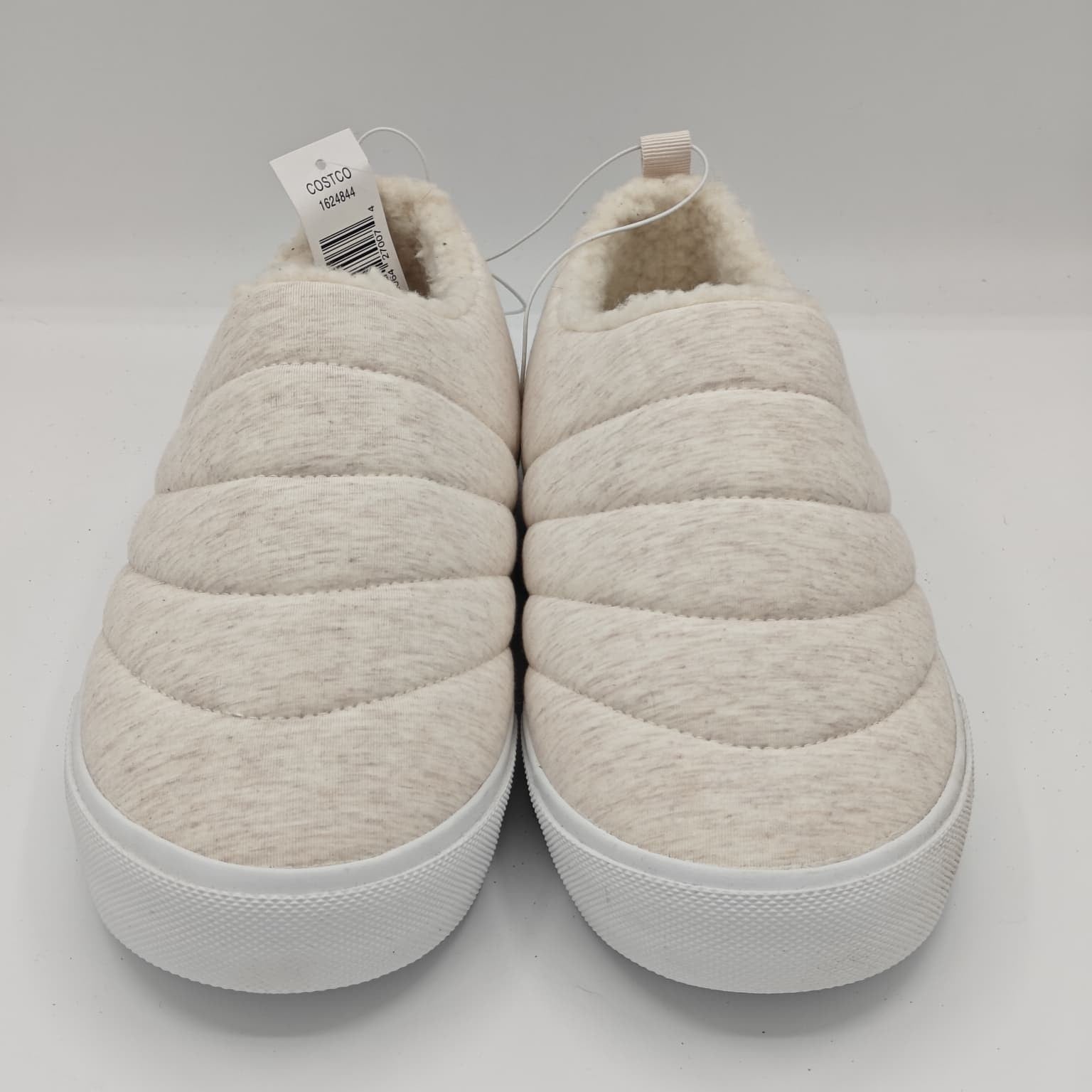 Hurley Arlo Puff Clog Women's Beige Slip-on Sneaker Vegan Shearling Shoe