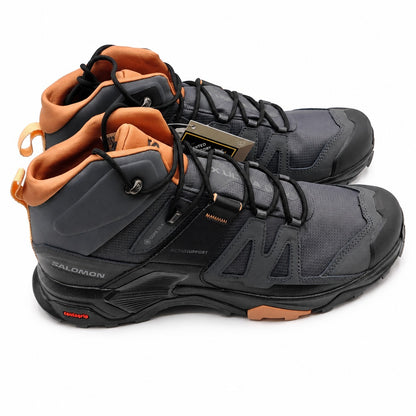 Salomon X Ultra 4 Mid GTX Women's 11 Gore-Tex Waterproof Hiking Boots Gray 41295