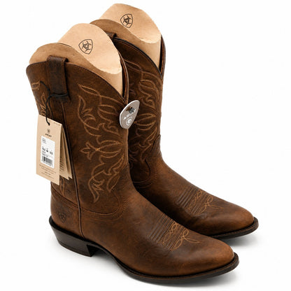 Ariat(R) Maverick Western Boots Loco Brown 10061155 ATS Almond Toe Men's 10.5D