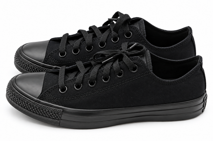 Converse Chuck Taylor All Star Men 8 Black Low Top Canvas M5039C Shoes Retro