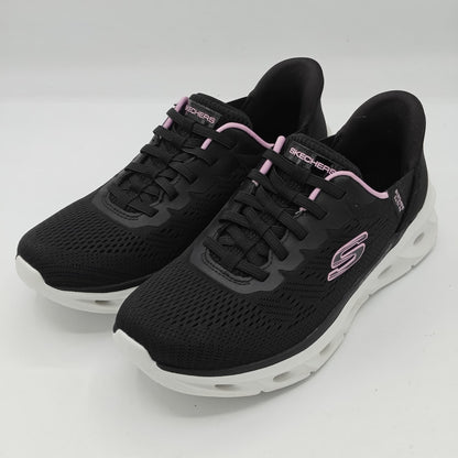 Skechers Hands Free Swift Fit Slip On Women's Memory Foam Casual Shoes (Black)