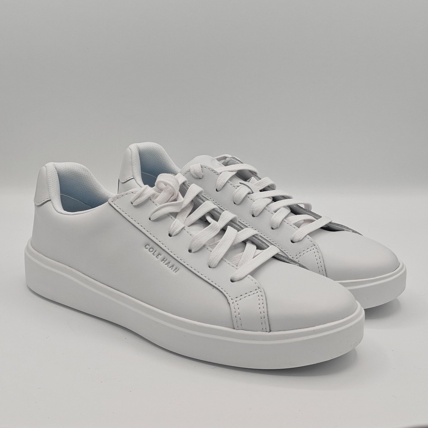 Cole Haan Grand Crosscourt Daily Sneaker Women's Leather Shoes Black\ White