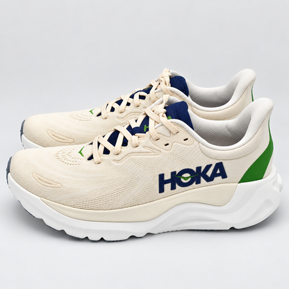 HOKA Arahi 8 Men's 9.5 D Alabaster Birch H-Frame Stability Road Running Shoes