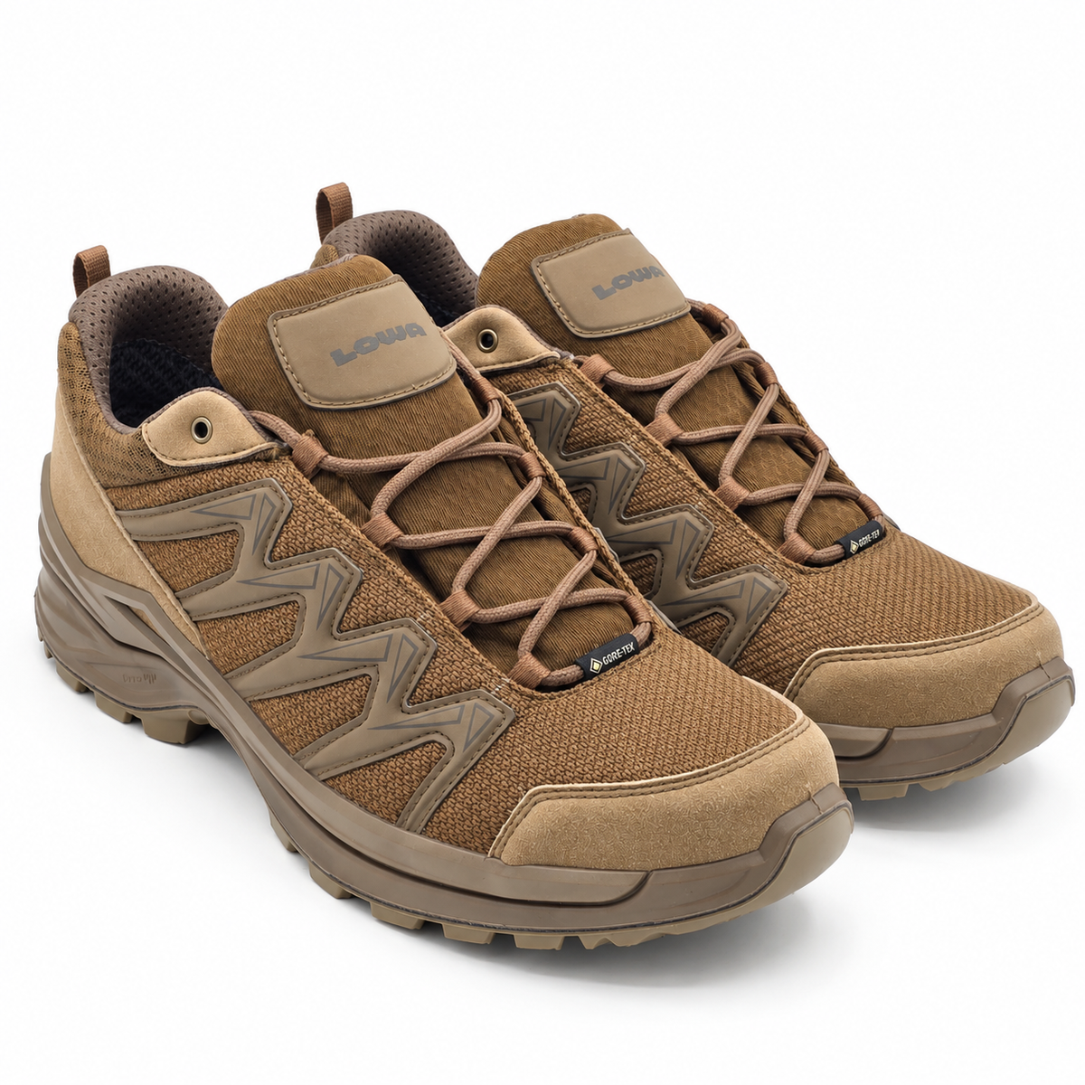 LOWA Innox Pro GTX Lo TF Men's US 11 Coyote Brown Gore-Tex Tactical Hiking Shoes