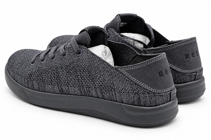 REEF Swellsole Neptune Mens Sneakers Raven Gray Memory Foam CJ6018 Pick Size