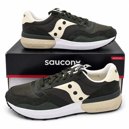 Saucony Jazz NXT Green Cream Sneakers Men's 11 Retro Running Shoes S70790-3