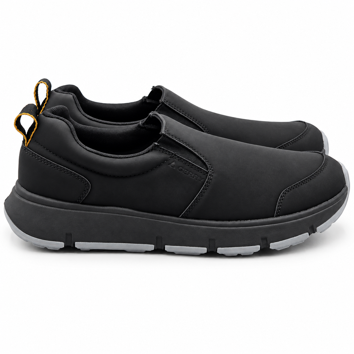 Gerry MOC II Slip On Shoes Men Black Lightweight Cushioned Casual Pick Size