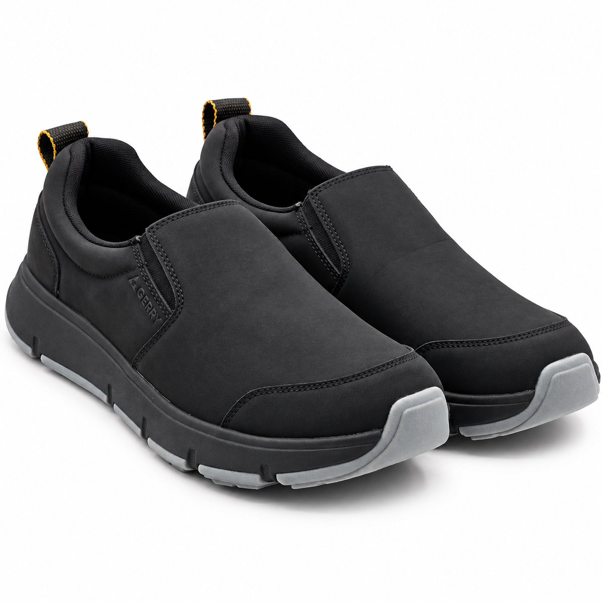 Gerry MOC II Slip On Shoes Men Black Lightweight Cushioned Casual Pick Size