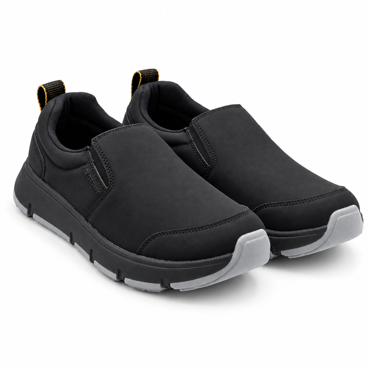 Gerry MOC II Slip On Shoes Men Black Lightweight Cushioned Casual Pick Size