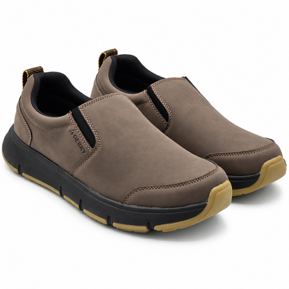 Gerry MOC II Slip On Shoes Men Brown Lightweight Cushioned Casual Pick Size