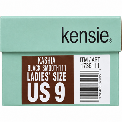 Kensie Kashia Kasha Combat Boots Women 9 Black Faux Suede Lace Up Side Zip Lug