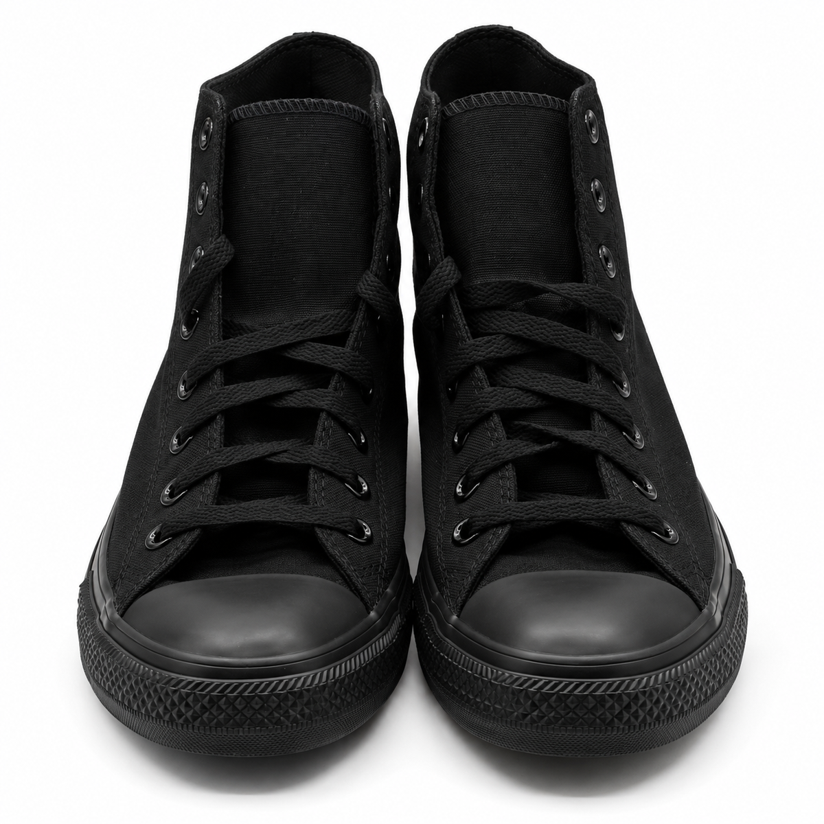 Converse Chuck Taylor All Star Hi M3310 Black Mono Canvas Men 9.5 Women 11.5