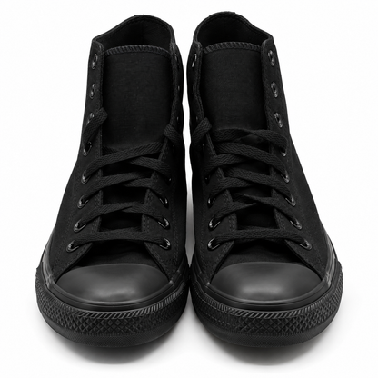 Converse Chuck Taylor All Star Hi M3310 Black Mono Canvas Men 9.5 Women 11.5