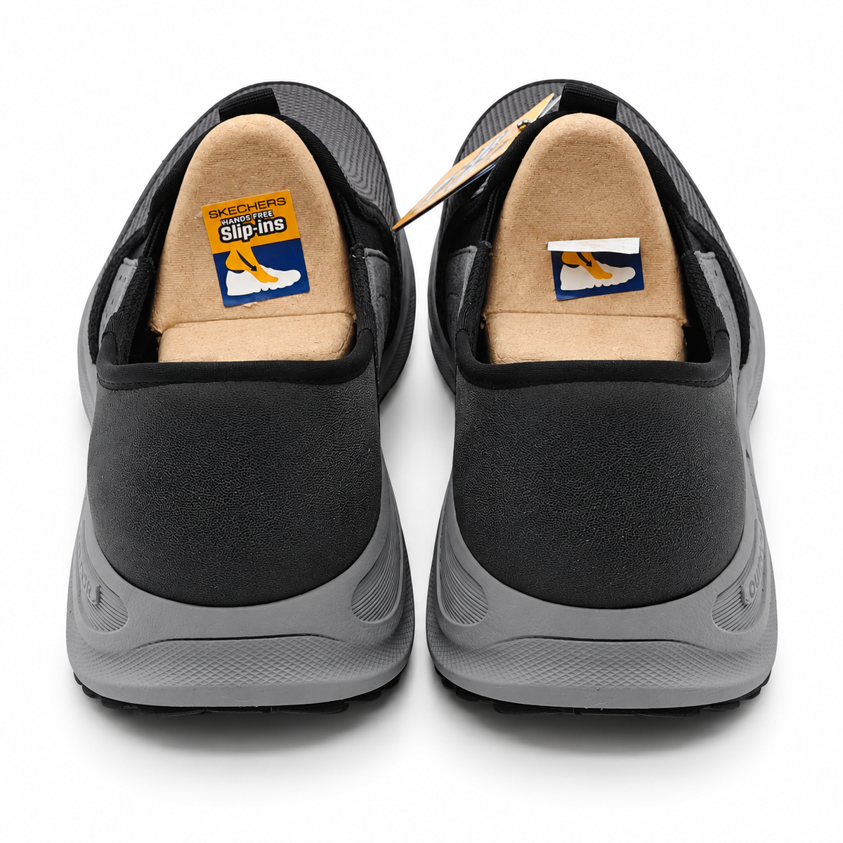 Skechers Slip-ins GO WALK Outdoor Andes II Men Size 8 Charcoal Goodyear 216425