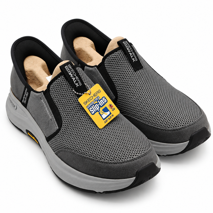 Skechers Slip-ins GO WALK Outdoor Andes II Men Size 8 Charcoal Goodyear 216425