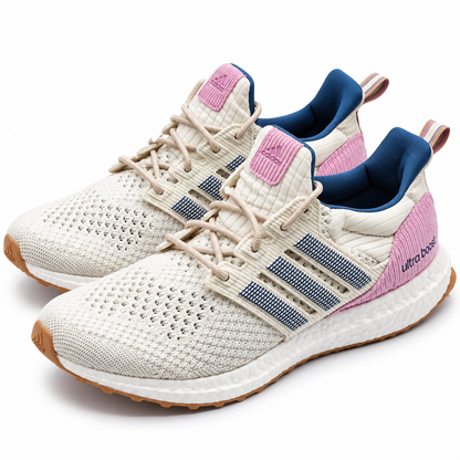 adidas Ultraboost 1.0 Running Shoes Women 9.5 Off White Blue Lilac ID9669