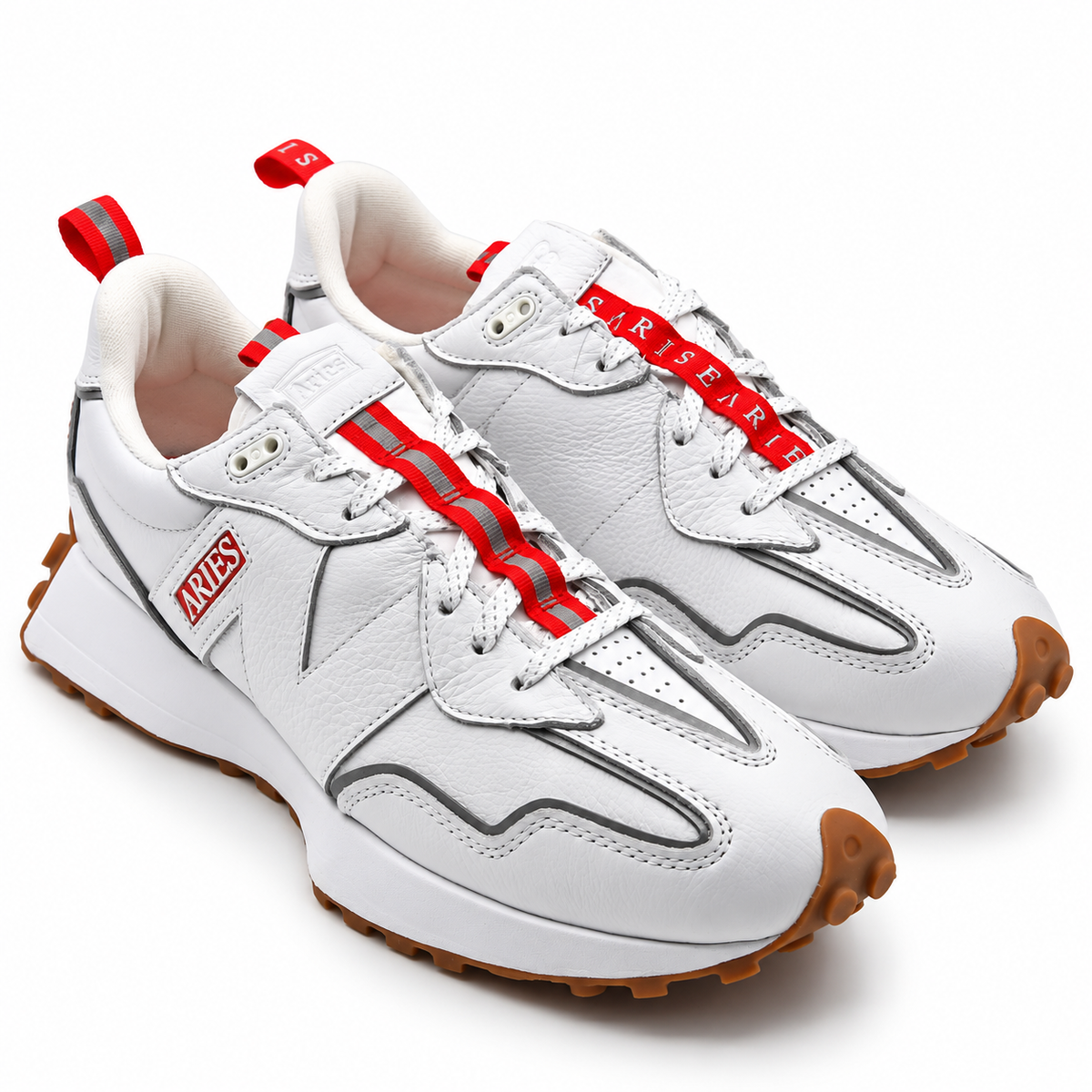 New Balance x Aries 327 Invincible II Sneakers Men 12 White Red MS327ARI