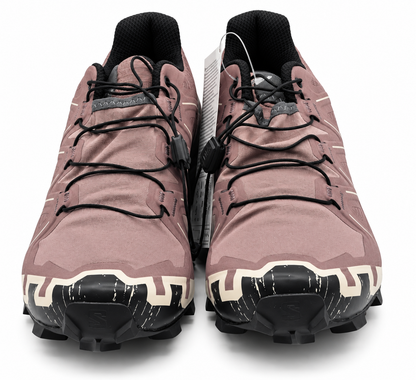 Salomon Speedcross 6 Trail Running Shoes Women 9 Moonscape Black 417429
