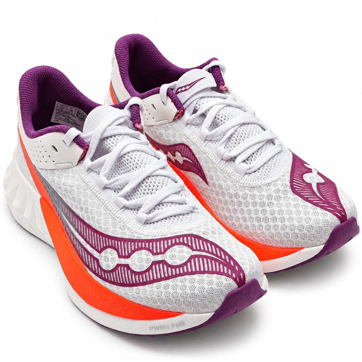 Saucony Endorphin Pro 4 Running Shoes Women 11 White Violet Carbon S10939-129