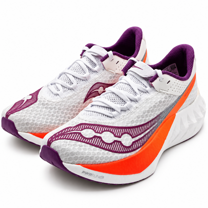 Saucony Endorphin Pro 4 Running Shoes Women 11 White Violet Carbon S10939-129