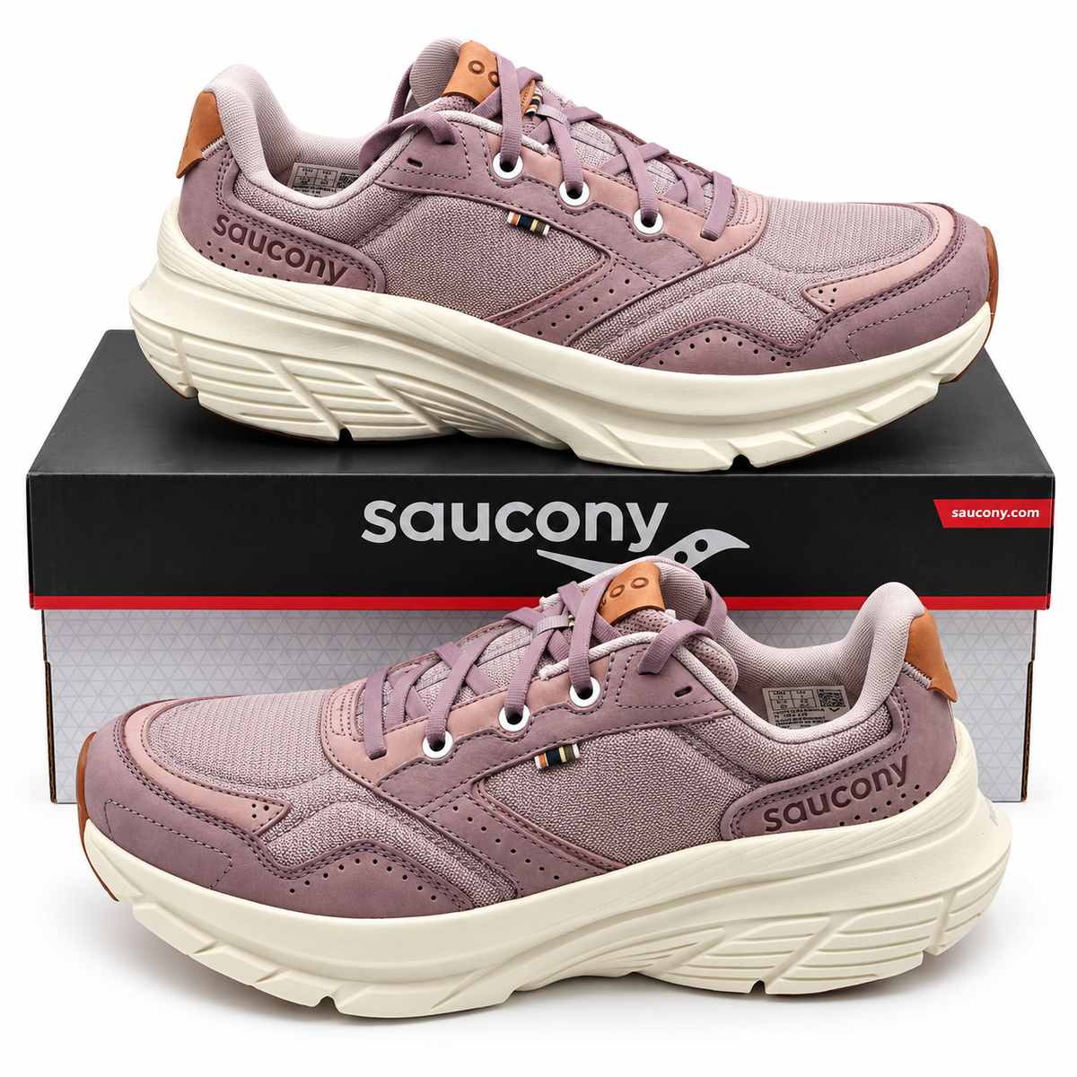 Saucony Guide Metro Sneakers Women 11 Quail Vanilla Purple S11003-106