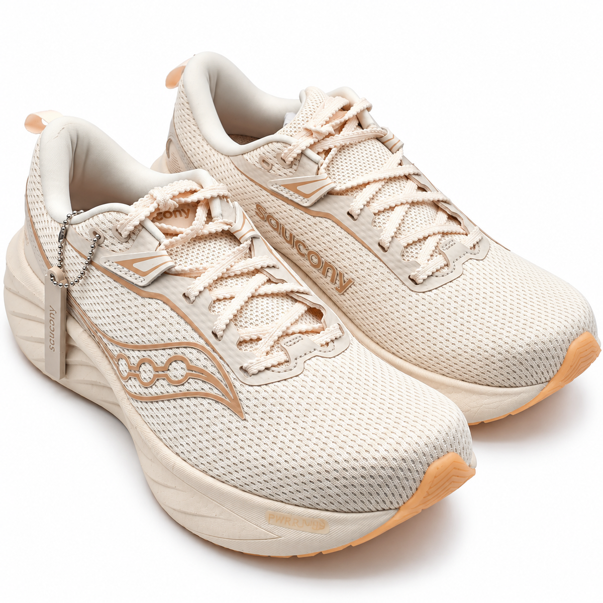 Saucony Triumph 22 Running Shoes Women 11 Creme Neutral Cushioned S10964-13