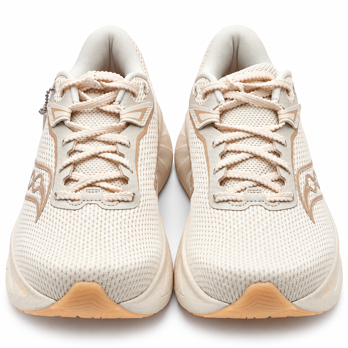 Saucony Triumph 22 Running Shoes Women 11 Creme Neutral Cushioned S10964-13