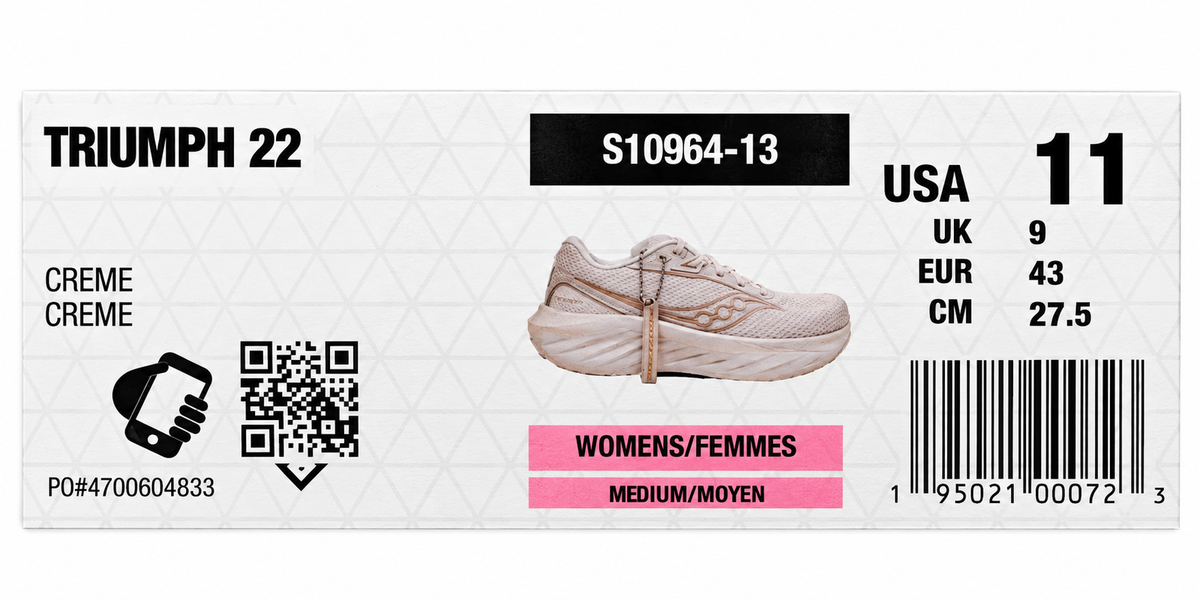 Saucony Triumph 22 Running Shoes Women 11 Creme Neutral Cushioned S10964-13